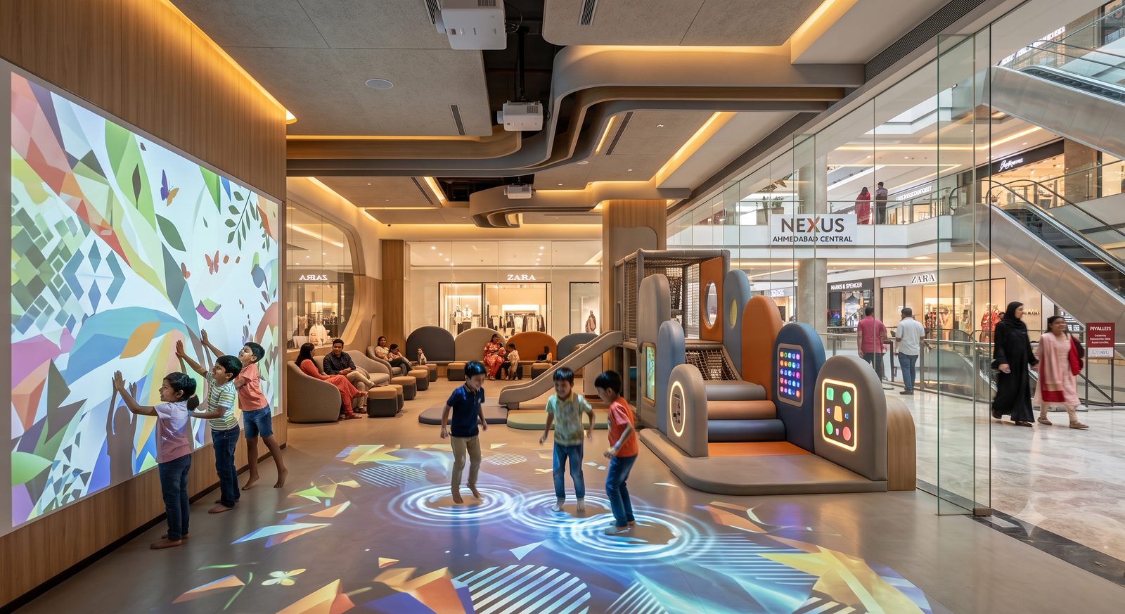Kids' Play and Family Zones