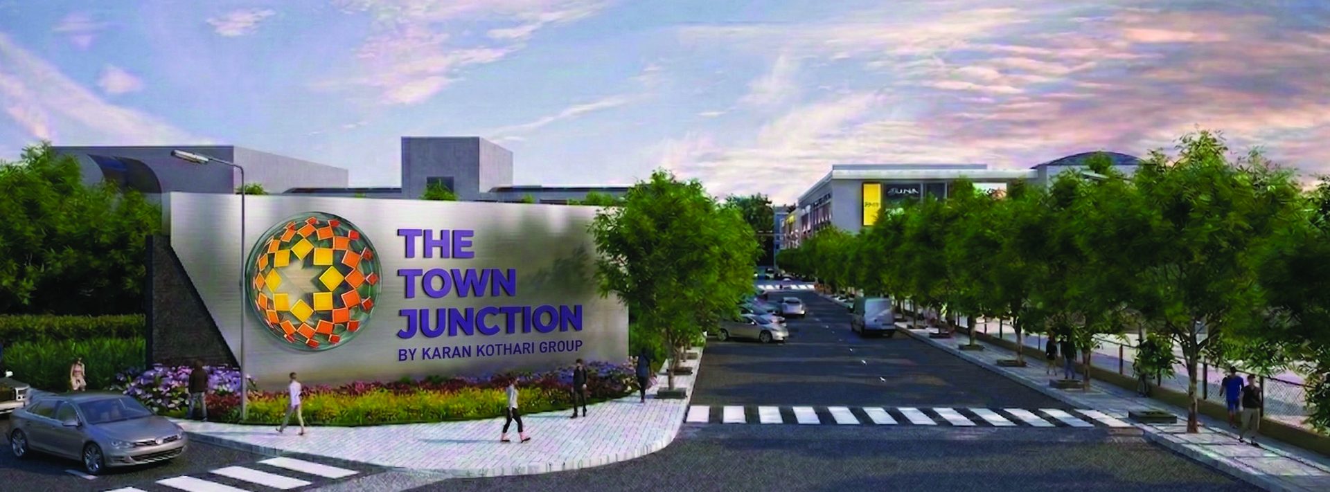 The Town Junction entrance